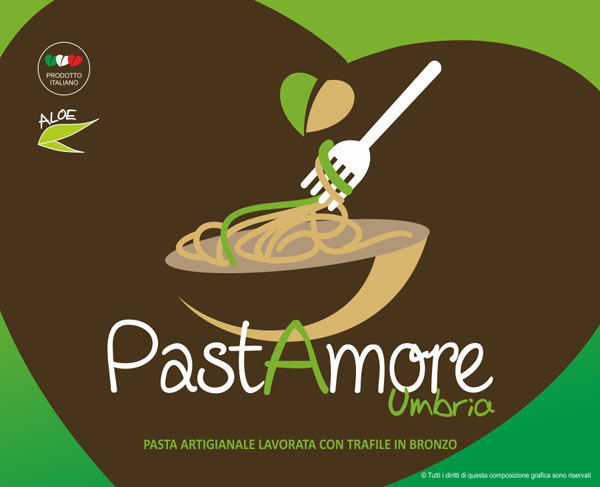 kikom studio grafico foligno perugia umbria pastamore pasta secca artigianale aromatizzata fatta a mano trevi